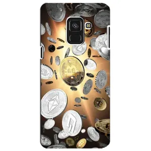 Чехол (Дорого -богато) на Samsung A8 Plus, A730F (Биток)