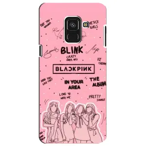 Чехлы с картинкой для Samsung A8 Plus, A730F (Blink)