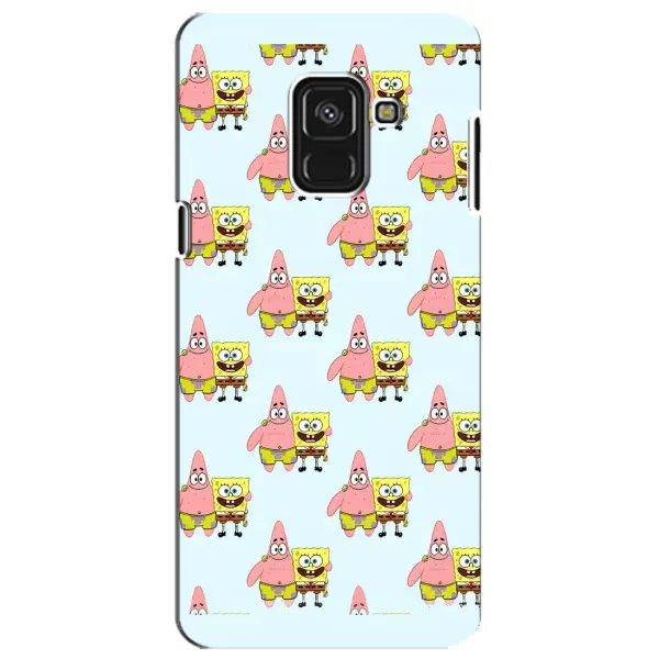 Чехол с рисунком «Боб и Патрик» для Samsung Galaxy A8 Plus 2018 (A730F)