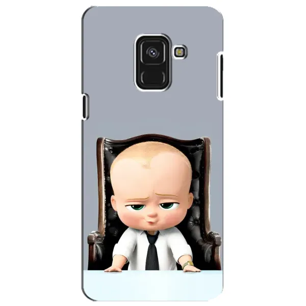 Чехол с рисунком «BOSS» для Samsung Galaxy A8 Plus 2018 (A730F)