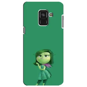 Чохол Головоломка для Samsung A8 Plus, A730F - (AlphaPrint) (Гидливість)