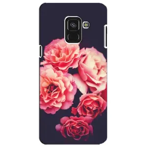 Чехлы с тематикой "ЦВЕТЫ" на Samsung A8 Plus, A730F (Бутоны)