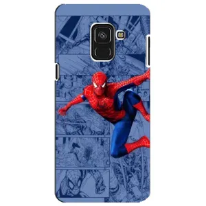 Силіконовий Чохол для Samsung A8 Plus,  A730F (Людина павук)