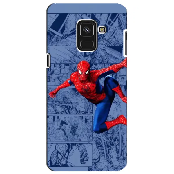 Чехол с рисунком «Человек Паук» для Samsung Galaxy A8 Plus 2018 (A730F)
