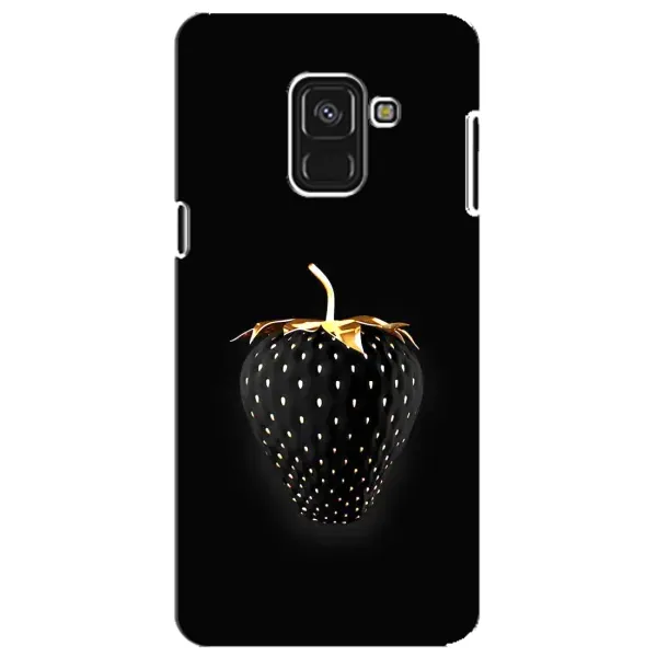 Чехол с рисунком «Чёрная клубника» для Samsung Galaxy A8 Plus 2018 (A730F) Чехол с рисунком «Чёрная клубника» для Samsung Galaxy A8 Plus 2018 (A730F)