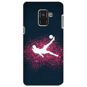 Чохол Кріштіану Ронаналду для Samsung A8 Plus, A730F (CR7 Удар)
