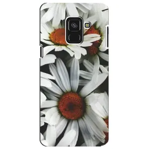 Чехол с ромашками на Samsung A8 Plus, A730F (Цветы Ромашки)