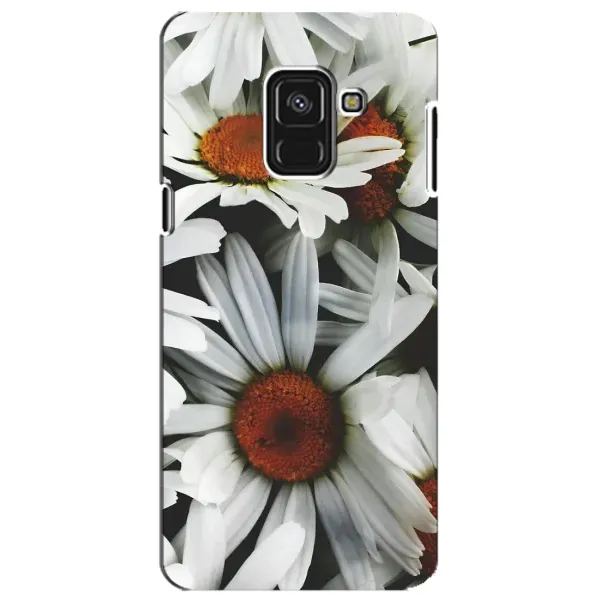 Чехол с рисунком «Цветы Ромашки» для Samsung Galaxy A8 Plus 2018 (A730F) Чехол с рисунком «Цветы Ромашки» для Samsung Galaxy A8 Plus 2018 (A730F)