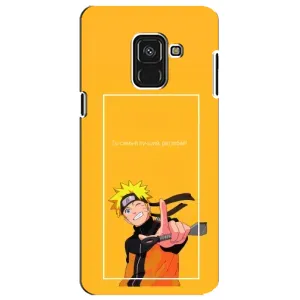 Чохли з принтом НАРУТО на Samsung A8 Plus, A730F (Даттебайо)