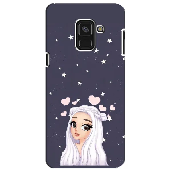 Чехол с рисунком «Девушка и сердечки» для Samsung Galaxy A8 Plus 2018 (A730F) Чехол с рисунком «Девушка и сердечки» для Samsung Galaxy A8 Plus 2018 (A730F)