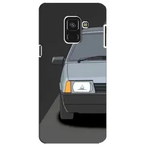 Чехлы с тематикой "Крутые машины" на Samsung A8 Plus, A730F (Девятка)