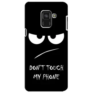 Чохол з прикольним текстом на Samsung A8 Plus, A730F (Dont)