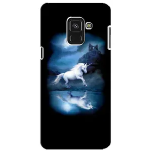 Чохол Unicorn на Samsung A8 Plus, A730F (Єдиноріг)