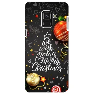 Чохол новорічна ялинка на Samsung A8 Plus, A730F (Ялинка)