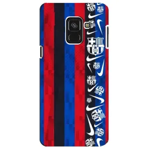 Чехол для Samsung A8 Plus, A730F (Барселона) (Фанат Барсы)