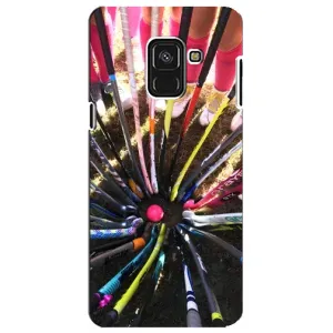 Чехлы с принтом Спортивная тематика для Samsung A8 Plus,  A730F (Флорбол)