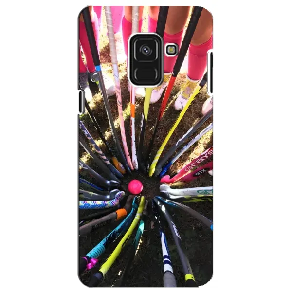 Чехол с рисунком «Флорбол» для Samsung Galaxy A8 Plus 2018 (A730F) Чехол с рисунком «Флорбол» для Samsung Galaxy A8 Plus 2018 (A730F)