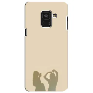 Чехол Стильные девушки на Samsung A8 Plus, A730F (Фото подруги)