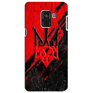 Чехол Укр Символика для Samsung A8 Plus, A730F (Герб Украины)