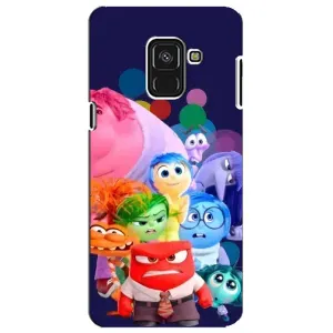Чохол Головоломка для Samsung A8 Plus, A730F - (AlphaPrint) (Герої головоломки)