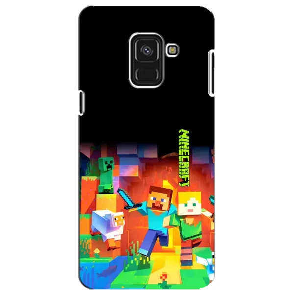 Чехол с рисунком «Герой Майнкрафт» для Samsung Galaxy A8 Plus 2018 (A730F) Чехол с рисунком «Герой Майнкрафт» для Samsung Galaxy A8 Plus 2018 (A730F)