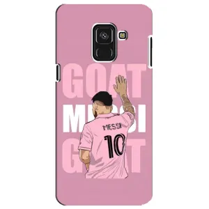 Чехол с рисунком «GOAT MESSI» для Samsung Galaxy A8 Plus 2018 (A730F)