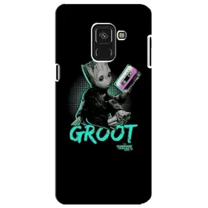 Чохол Супергерої Марвел на Самсунг А8 Плюс 2018 (Groot)