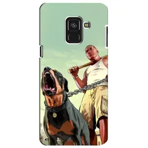 Чехол с рисунком «GTA» для Samsung Galaxy A8 Plus 2018 (A730F)