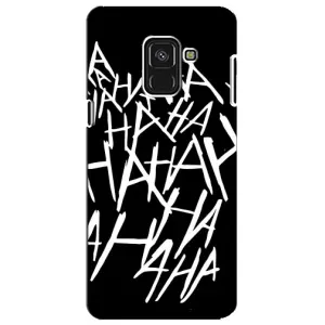 Чехлы с картинкой Джокера на Samsung A8 Plus, A730F (Хахаха)