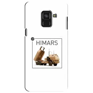 Чехлы на военную тематику для Samsung A8 Plus, A730F (HIMARS)