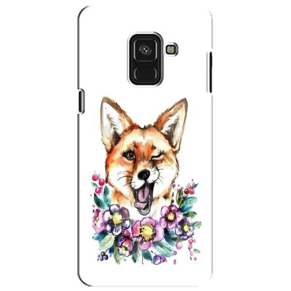 Чехол с рисунком «Хитрая лиса» для Samsung Galaxy A8 Plus 2018 (A730F) Чехол с рисунком «Хитрая лиса» для Samsung Galaxy A8 Plus 2018 (A730F)
