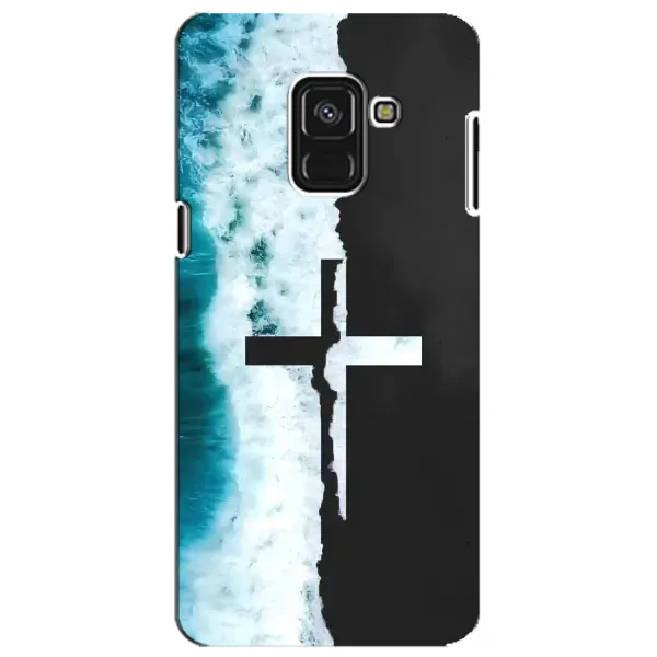 Чехол с рисунком «Хрест» для Samsung Galaxy A8 Plus 2018 (A730F)