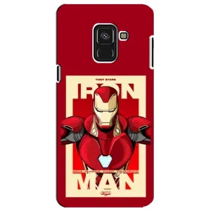 Чохол Супергерой Залізна Людина на Samsung A8 Plus,  A730F (Iron man)