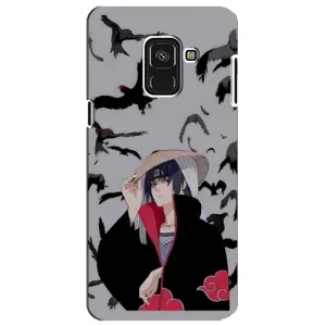 Чохли з принтом Ітачі Учіха на Samsung A8 Plus, A730F (Ітачі Ворони)