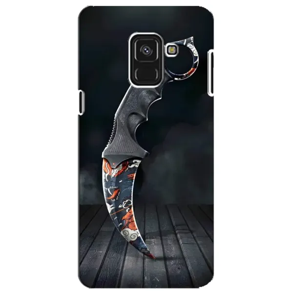 Чехол с рисунком «Кинжал КС ГО» для Samsung Galaxy A8 Plus 2018 (A730F) Чехол с рисунком «Кинжал КС ГО» для Samsung Galaxy A8 Plus 2018 (A730F)