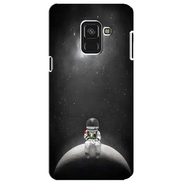 Чехол с рисунком «Космонавт романтик» для Samsung Galaxy A8 Plus 2018 (A730F)