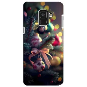 Чохли на Новий Рік Samsung A8 Plus, A730F (Гарна ялинка)