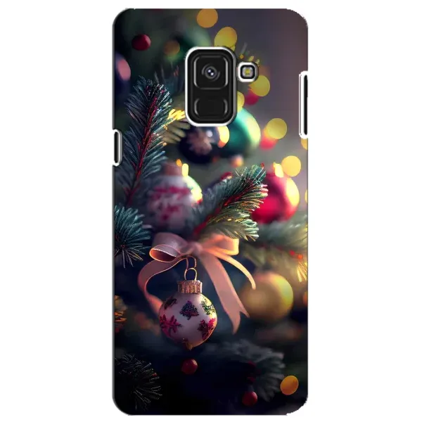 Чехол с рисунком «Красивая елочка» для Samsung Galaxy A8 Plus 2018 (A730F)