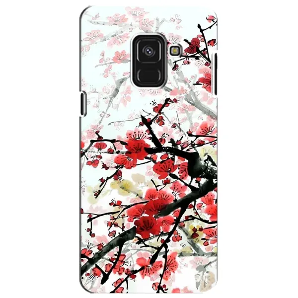 Чехол с рисунком «Красивая Сакура» для Samsung Galaxy A8 Plus 2018 (A730F) Чехол с рисунком «Красивая Сакура» для Samsung Galaxy A8 Plus 2018 (A730F)