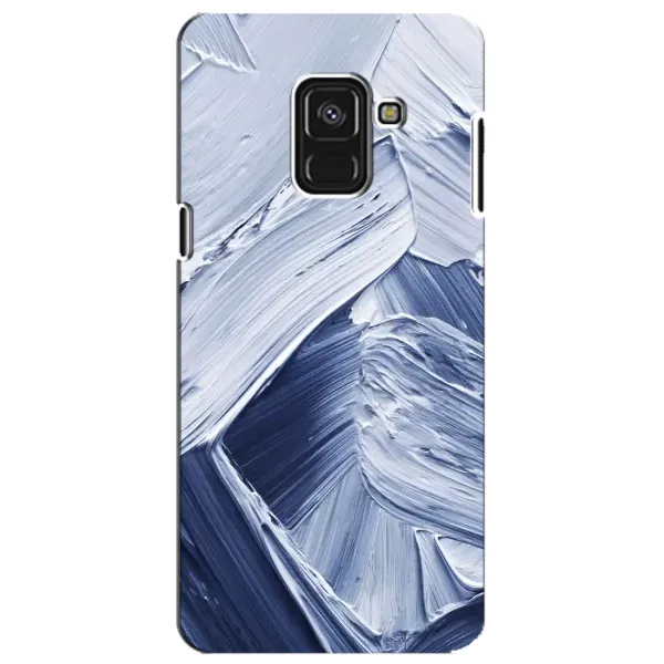 Чехол с рисунком «Краски мазки» для Samsung Galaxy A8 Plus 2018 (A730F)