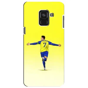 Чехол Криштиану Роналду для Samsung A8 Plus, A730F (Криштиану Аль Наср)