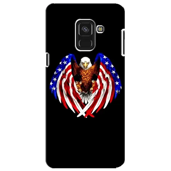 Чехол с рисунком «Крылья США» для Samsung Galaxy A8 Plus 2018 (A730F)