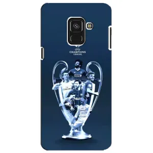 Чехлы с ТОП Футбольными клубами на Samsung A8 Plus, A8 Plus 2018, A730F (Кубок ЛЧ)