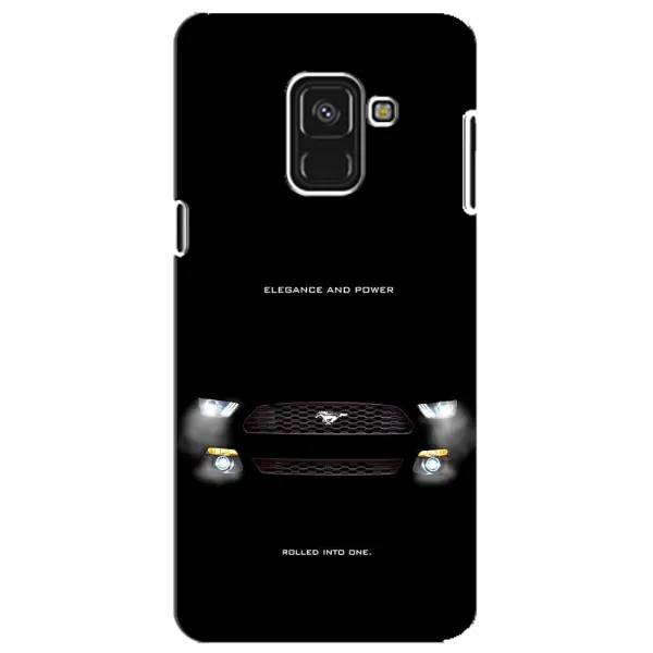 Чехол с рисунком «Черный Land Rover» для Samsung Galaxy A8 Plus 2018 (A730F)