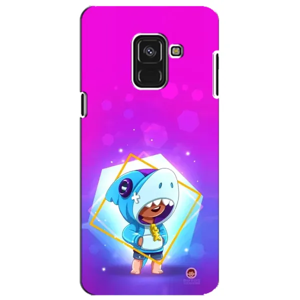 Чехол с рисунком «Леон в костюме Акулы» для Samsung Galaxy A8 Plus 2018 (A730F)