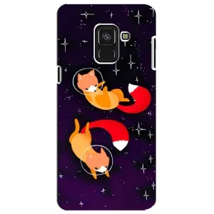 Чехол с Лисичкой для Samsung A8 Plus, A730F (Лисы)