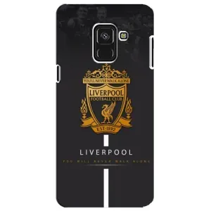 Силиконовые Чехлы принт Футбол на Samsung A8 Plus, A730F (Liverpool)