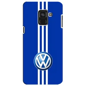 Чехол "Фольксваген" для Samsung A8 Plus, A730F (Logo Фольксвагена)