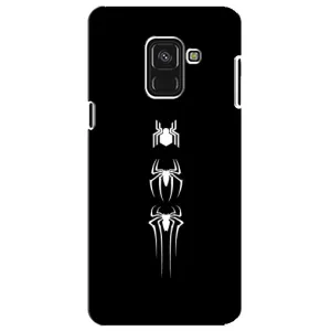 Чохол Супергерой Людина Павук на Samsung A8 Plus,  A730F (Лого павука)