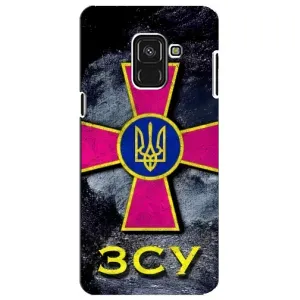 ЗСУ Чехлы (TPU) для Samsung A8 Plus, A730F (Лого ЗСУ)